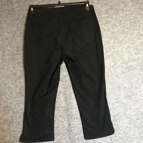 Great Northwest Women's Capri Jeans Pants Size 8 Black - Picture 3 of 8